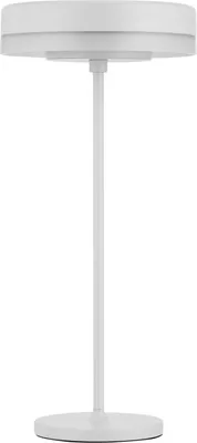 Produktbild von LED AKKU Tischleuchte Disk 200lm dimmbar IP54 weiß, (KE08)