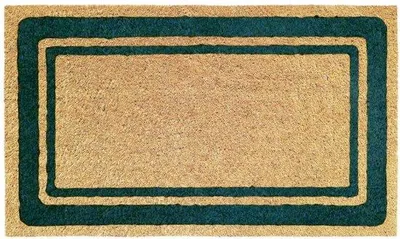 Produktbild von Ibenzoa® Kokos-Türmatte – 100% Kokosfasern, 40 x 70 cm, 1,8 cm dick, rutschfeste und wasserfeste Gummirückseite, für Innen und Außen