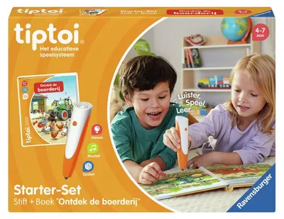 Image de Ravensburger Tiptoi Set de démarrage Jouet éducatif interactif Découvrir la ferme