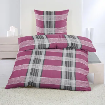 Produktbild von Warme Winter Microfaser Thermo Fleece Bettwäsche 135x200 155x220 Bettbezug Modern, Design - Motiv:Design 11, Maße:135 cm x 200 cm