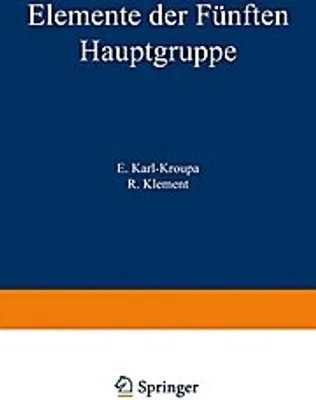 Obrázok produktu pre Elemente der Fünften Hauptgruppe