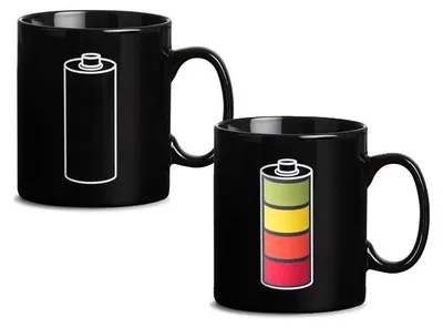 Productafbeelding van Kleurveranderende Batterijmok 800 ml