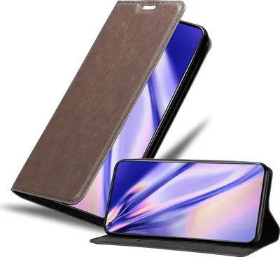 Produktbild von Cadorabo Hülle für Realme GT / GT Neo 2T / Q3 PRO Schutz Hülle in Braun Handyhülle Etui Case Cover Magnetverschluss
