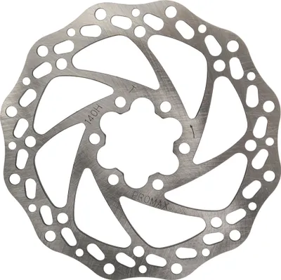 Produktbild von Promax ME Bremsscheibe Fahrrad Scheibenbremse 6 Loch inkl. Schrauben 160 mm 140 mm 180 mm 203 mm Fahrradbremsscheibe