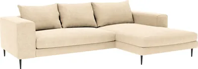 Produktbild von home24 Ecksofa Met Longchair - Webstoff