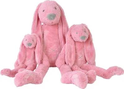 Produktbild von Happy Horse Kuscheltier Kaninchen Richie dunkelrosa 28cm - Baby Plüschtier