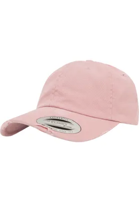 Produktbild von FLEXFIT 6245DC | Low Profile Destroyed Cap / Extra tiefe Form - Farbe: Pink - Größe: One Size
