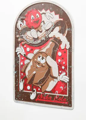 Productafbeelding van Fallout Metalbord, vintage reclame, 30 x 45 cm