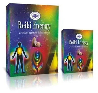 Produktbild von Green Tree backflow Cones "Reiki Energy" 12 Stk