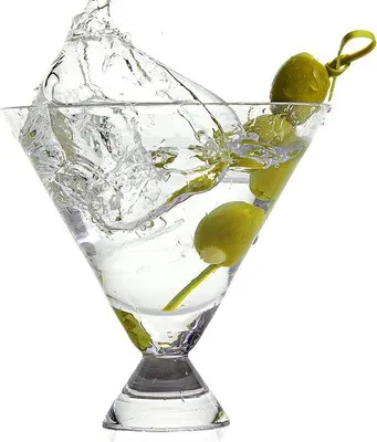 Produktbild von Famanu Martini Gläser Set von 4 (210 ml) – Stielose Cocktailgläser für jeden Drink – Handgeblasenes Kristall