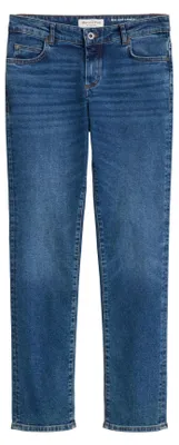 Imagen del producto de Pantalón vaquero, corte recto, modelo 075 Authentic, color azul medio, talla 29i/32
