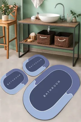 Produktbild von Mijolnir, Skylife, Badematten-Set (3-teilig), Mehrfarbig, 100% POLYESTER, 50 x 60 cm