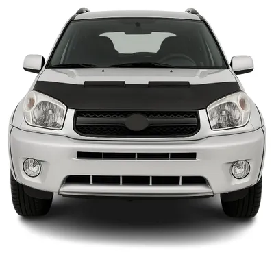 Produktbild von Haubenbra Steinschlagschutz Bonnet Bra für Toyota RAV4 2000-2005 Schwarz Halb