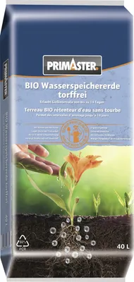 Produktbild von Primaster  Wasserspeichererde torffrei 40 L