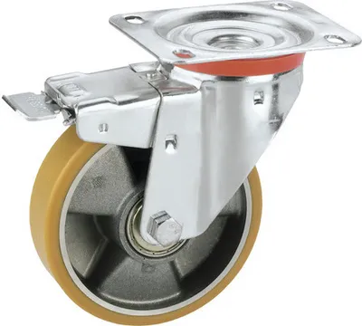 Produktbild von Tarrox Transport-Geräte-Lenkrolle, bis 300kg, 150 x 190 x 40mm