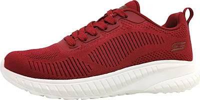 Immagine prodotto di Skechers BOBS SQUAD CHAOS scarpe sportive donna scarpe da ginnastica rosso tempo libero, numero di scarpe: 37 EU