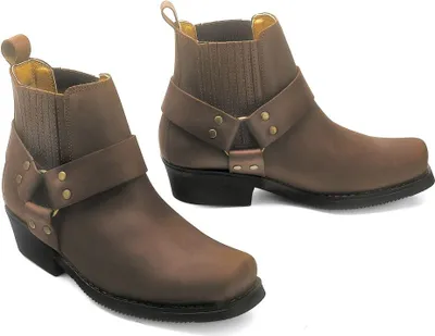 Produktbild von Stiefel Western Kurzstiefel Biker City Motorrad Stiefel Kochmann Braun 37