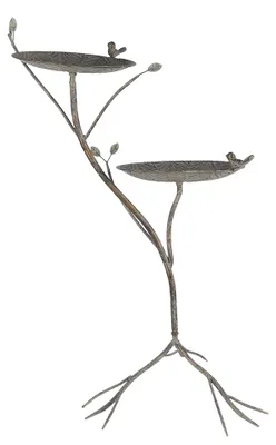Productafbeelding van Clayre & Eef Vogelhuis, 38x43x78 cm, groen-bruin, metaal