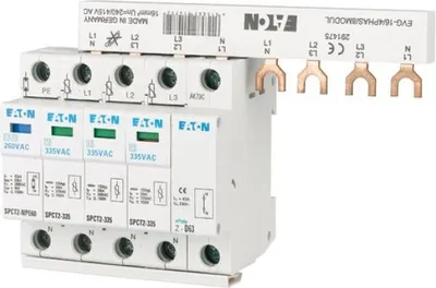 Obrázek produktu pro Eaton OVERVOLTAGE DERIVATOR (SPCT2-280-3+NPE/BB)