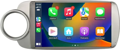 Immagine prodotto di Autoradio Android da 9'' con 64 GB per Toyota Yaris 2012-2017 CarPlay Android Auto Navigatore Bluetooth DAB+ SWC