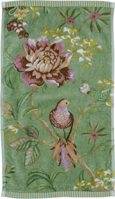 Produktbild von Pip Gästetuch Secret Garden" grün 30x50 cm"