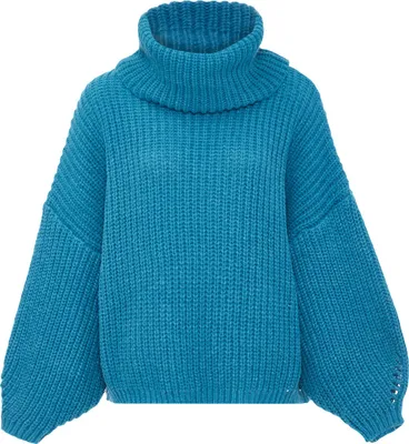 Produktbild von ebeeza damen pullover - türkis, M/L