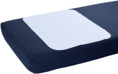 Produktbild von Medi-Inn Bettschutzauflagen 90 x 150 cm waschbar, Molton mit PolyurethanMembran, weiß (30 Stück)