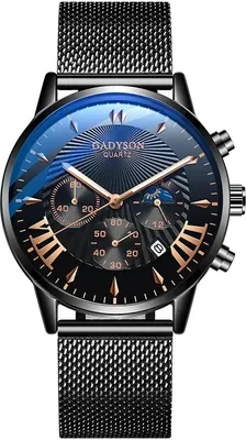 Produktbild von GA-25986 Herrenuhr Schwarz – Modern und Elegant KP25986