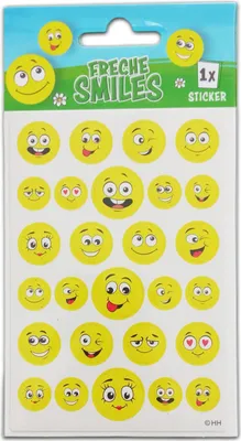 Produktbild von itenga Oster Sticker Freche Smilies 380.153.91