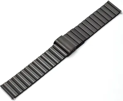 Produktbild von BStrap Steel Armband für Xiaomi Amazfit GTR Mini, black