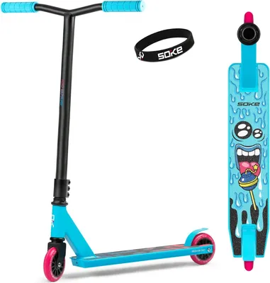Productafbeelding van SOKE GO! Stuntscooter, turquoise kleur