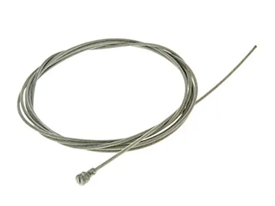 Produktbild von Vicma Bowdenzug Innenseele inklusive Anschlussnippel verpresst Tonnenförmig für Gasgriff Mitnehmer 2m x 2,0mm, mit Nippel (Birne)