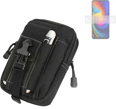 Produktbild von K-S-Trade Gürtel Tasche kompatibel mit UMIDIGI F3 Gürteltasche Holster Schutz Hülle Handy Hülle Smartphone outdoor Handy-Hülle schwarz