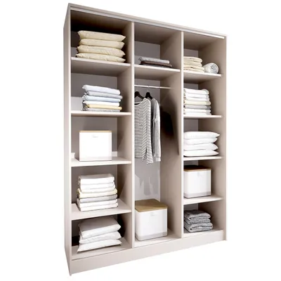 Produktbild von Offener Kleiderschrank MERV K1 150 kaschmir