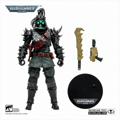 Produktbild von Warhammer 40k: Darktide Actionfigur Traitor Guard (Variant) 18 cm