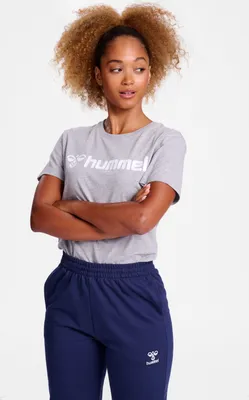 Produktbild von hummel GO 2.0 Logo T-Shirt Damen, grau, Größe L