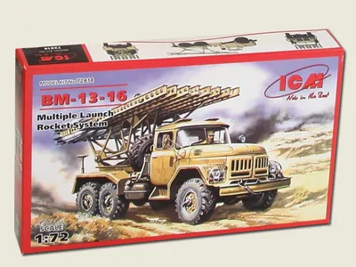 Produktbild von ICM 72814 - 1:72 BM-13-16 Raketenwerfer - Neu