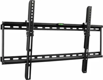 Produktbild von TV Wandhalterung bis zu 85" | Flaches Neigbares Profil | Installationsmaterial und Wasserwaage | 3,5 cm Wandabstand