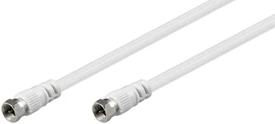 Produktbild von Wentronic 27202, Weiß, F male, F male