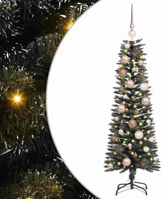 Immagine prodotto di vidaXL Albero di Natale artificiale con 150 LED con supporto verde 120 cm