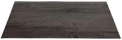 Produktbild von Platzset 45,5x30,5cm Holzoptik Platzdeckchen Tischmatte Platzmatte Untersetzer Tischdecke Tischschutz PVC Matte , Farbe:dunkel