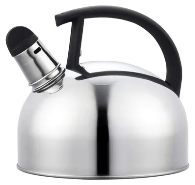 Produktbild von Pfanne, 1,5 l, Edelstahl, mit Griff und Pfeife, 20 x 16 x 17,5 cm