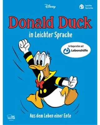 Produktbild von Donald Duck in Leichter Sprache - Aus dem Leben einer Ente