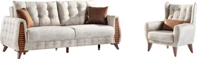 Produktbild von Wohnlandschaft Polstergarnitur Sitzgruppe Sofagarnitur Sofa Couchgarnitur Set 31