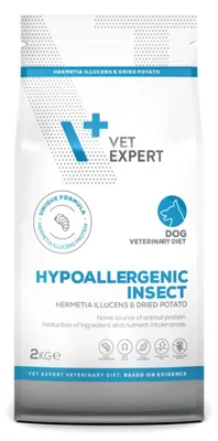 Obrázek produktu pro VET EXPERT Veterinary Diet Hypoallergenic Insect Dog - suchá krmiva pro psy - 2 kg