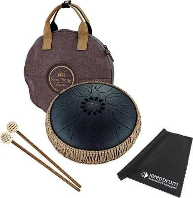 Zdjęcie produktu dla Meinl Sonic Energy MOSTD1BK Tongue Drum B-moll 8 tonów ze ściereczką do czyszczenia
