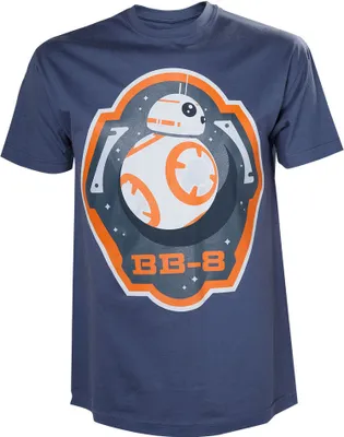 Produktbild von Star Wars T-Shirt -XL- BB-8 und Stars, blau