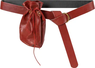 Produktbild von Schmaler Mittelalter-Gürtel für Erwachsene Braun Länge: ca. 180 cm