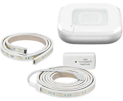 Produktbild von Homematic IP Starter Set Lightstrip Set 2m+1m