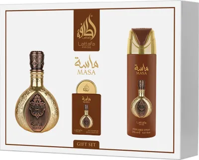 Immagine prodotto di Lattafa Masa set Edp 100ml + Edp 20ml + Deodorante 200ml